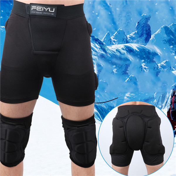Adult Safety Outdoor Roller Skating Knee Pads Skating Hip Protective
