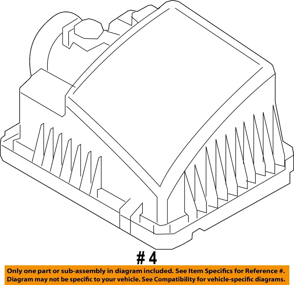 Used Air Cleaner Assembly fits: 2018 Mazda CX-9 turbo Grade A — 第 4/4 张图片