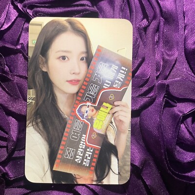 IU CRUSH K POP Celebrity Idol Girl Goddess Photo Card Korea Stars
