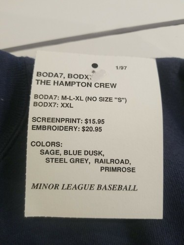 Vintage Blue Rocks Sweatshirt 1997 Nos Salesman sample Size Large Rare New w tag - Picture 10 of 12