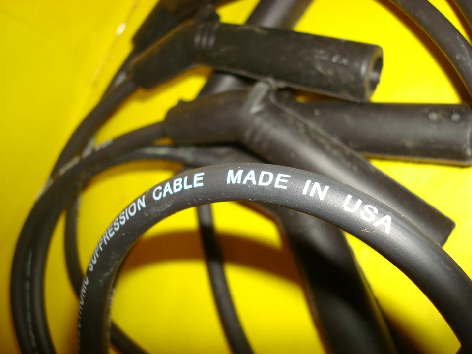 JUEGO DE CABLES DE BUJÍA 90-95 CHRYSLER DODGE PLYMOUTH 3.3 V6 DINASTÍA INTRÉPIDA FURGONETA ++ Foto 4 de 4