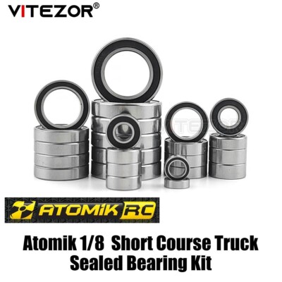FastEddy Sealed Bearing Kit For Atomik 1/8 Scale Short Course Truck - 14 Bearings Set - View #8