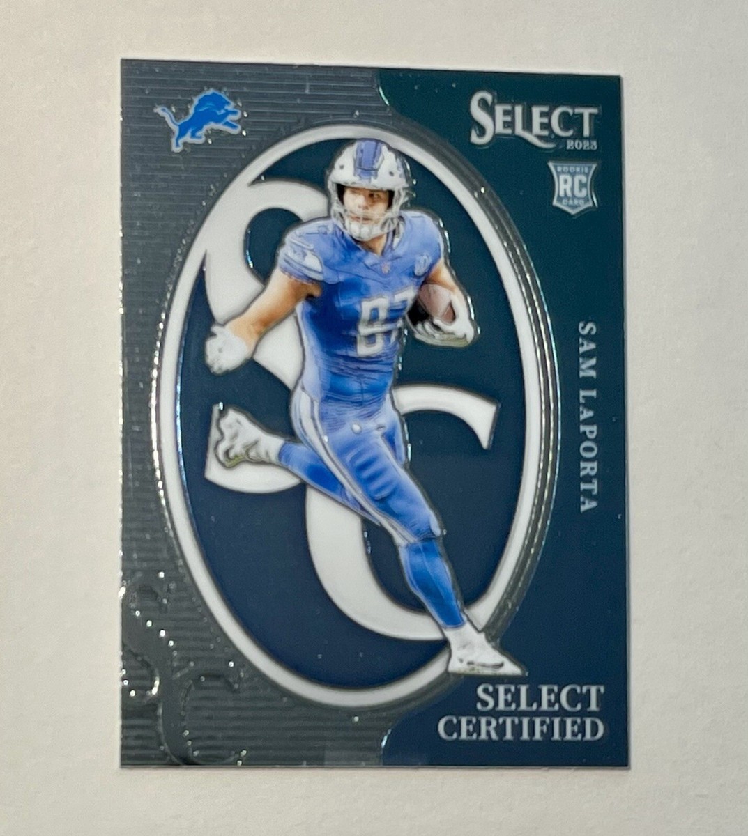 2023 Panini Select Sam LaPorta Select Certified RC #CRO-SLA