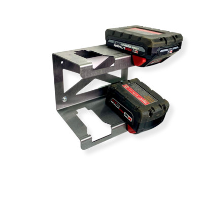 M18 Milwaukee Battery Holder- 4 Slot | Garage Organization