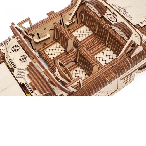 UGEARS 70073 VM-05 Sueño Cabriolet 3D Madera Juego de Construcción Puzzle Modelo - Imagen 7 de 10
