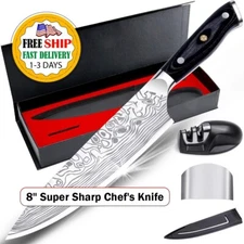 MEJOR Cuchillos De Cocina Japoneses Chef Carnicero Filetero Filoso Originales