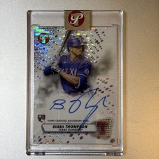 2023 Topps Pristine Bubba Thompson Rookie Autograph Auto /99