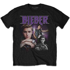 Justin Bieber Jb Homage autorizzato Uomo maglietta