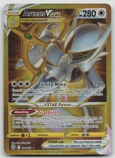 Pokemon 2022 Arceus VSTAR Secret Gold 184/172 SWSH Brilliant Stars NM on eBay