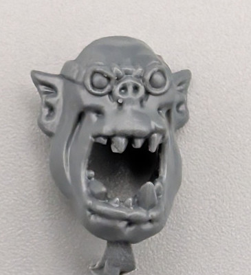 Warhammer Tabletop 40k Ork BITZ BITS: Ork Kopf Bitz -Flash Gitz Kopf Bitz