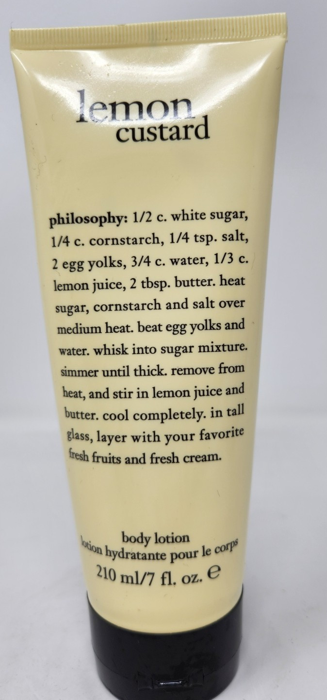 In Lemon Custard 7 Fl Oz New Sealed No Box