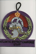 2015 Atlantic District Camporee Staff patch