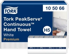  Tork PeakServe Continuous Paper Hand Towels White H5,12 x 270 sheets, 105066