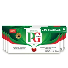 Premium Black Tea for a Classic Caffeinated Beverage, Black Tea Bags, 240 Total 
