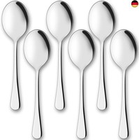 Aoosy ServierlöFfel-Set,Edelstahl LöFfel SuppenlöFfel SalatlöFfel ReislöFfel Ess