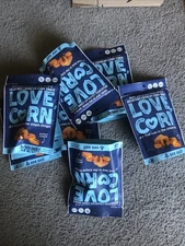 8 Bags Of Love Corn Sea Salt Corn Snacks 4 Oz Bags