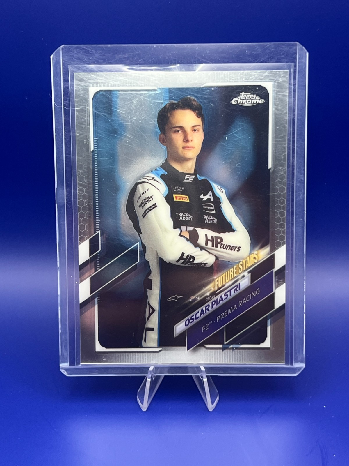 2021 Topps Chrome Formula 1 - F2 Racers Future Stars Oscar Piastri #59