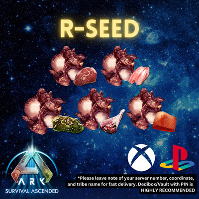 ARK:ASCENDED XBOX/PS/PC PVE R-SEED & TEK CROP PLOT