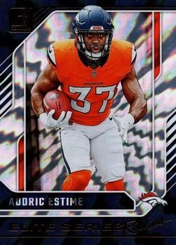 Audric Estime 2024 Donruss - The Elite Series Rookies #19 - Denver Broncos