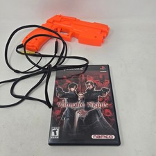 Vampire Night PS2 PlayStation 2 Namco Game with Guncon 2 Tested