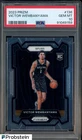 #2 2023 Panini Prizm #136 Victor Wembanyama Spurs RC Rookie PSA 10 GEM MINT