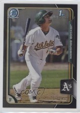 2015 Bowman Chrome Prospects Asia Exclusive Black Refractor Jaycob Brugman 1b8