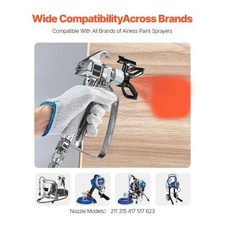 Airless Paint Spray Gun 3600PSI High Pressure Airless Paint Sprayer Gun