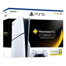 Sony PS5 PlayStation 5 Console 1TB Disc PS Plus Premium 24 Month Membership NEW*