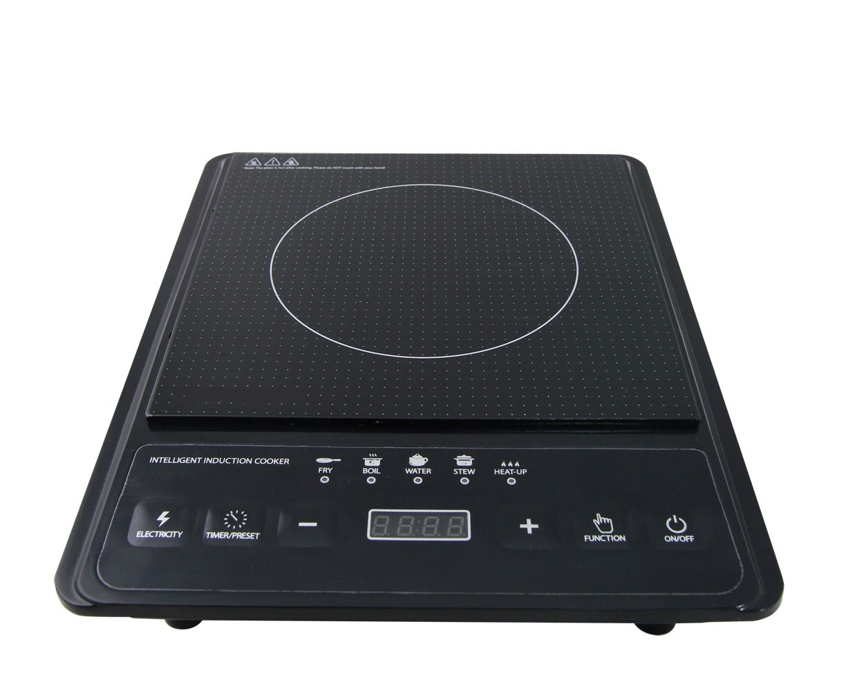 Piastra induzione fornello portatile elettrico piano cottura cucina 2000W