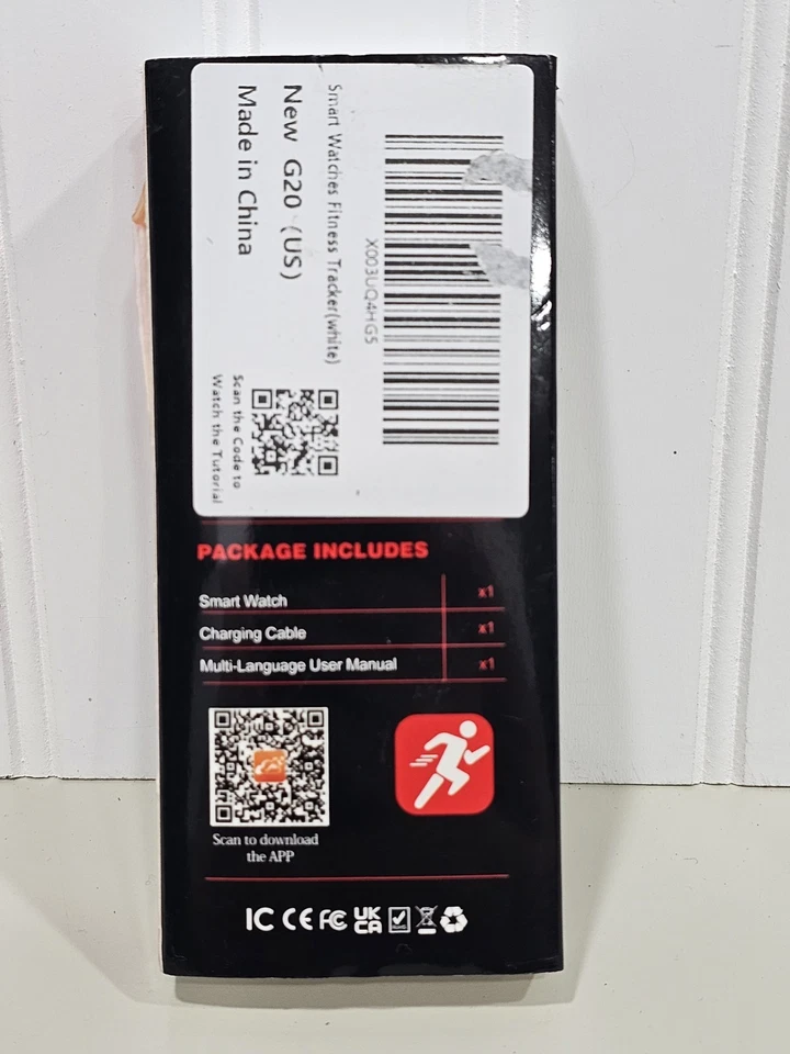 Reloj inteligente wearables blanco Foto 2 de 4