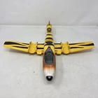 G.I. Joe 1984 Tiger Force Tiger Rat Jet Plane Broken For Parts Wheels Wings READ