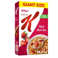 Kellogg's Special K Breakfast Cereal, Family Breakfast, Fiber Cereal, Giant Size