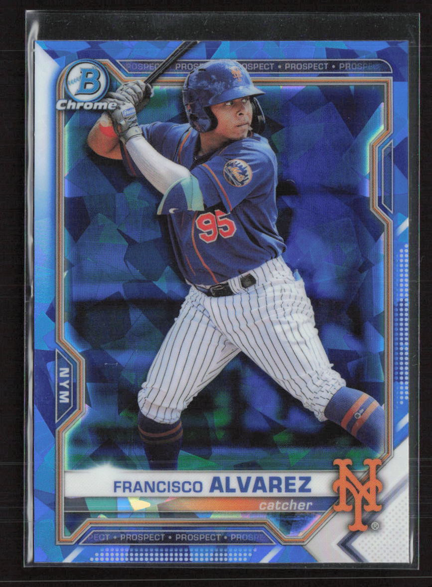 2021 Bowman Chrome #BCP-209 Francisco Alvarez Prospects Mets