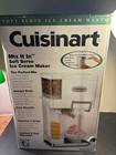 NEW Cuisinart ICE 45 Mix It In Soft Serve Ice Cream Maker 15Qt White Open Box