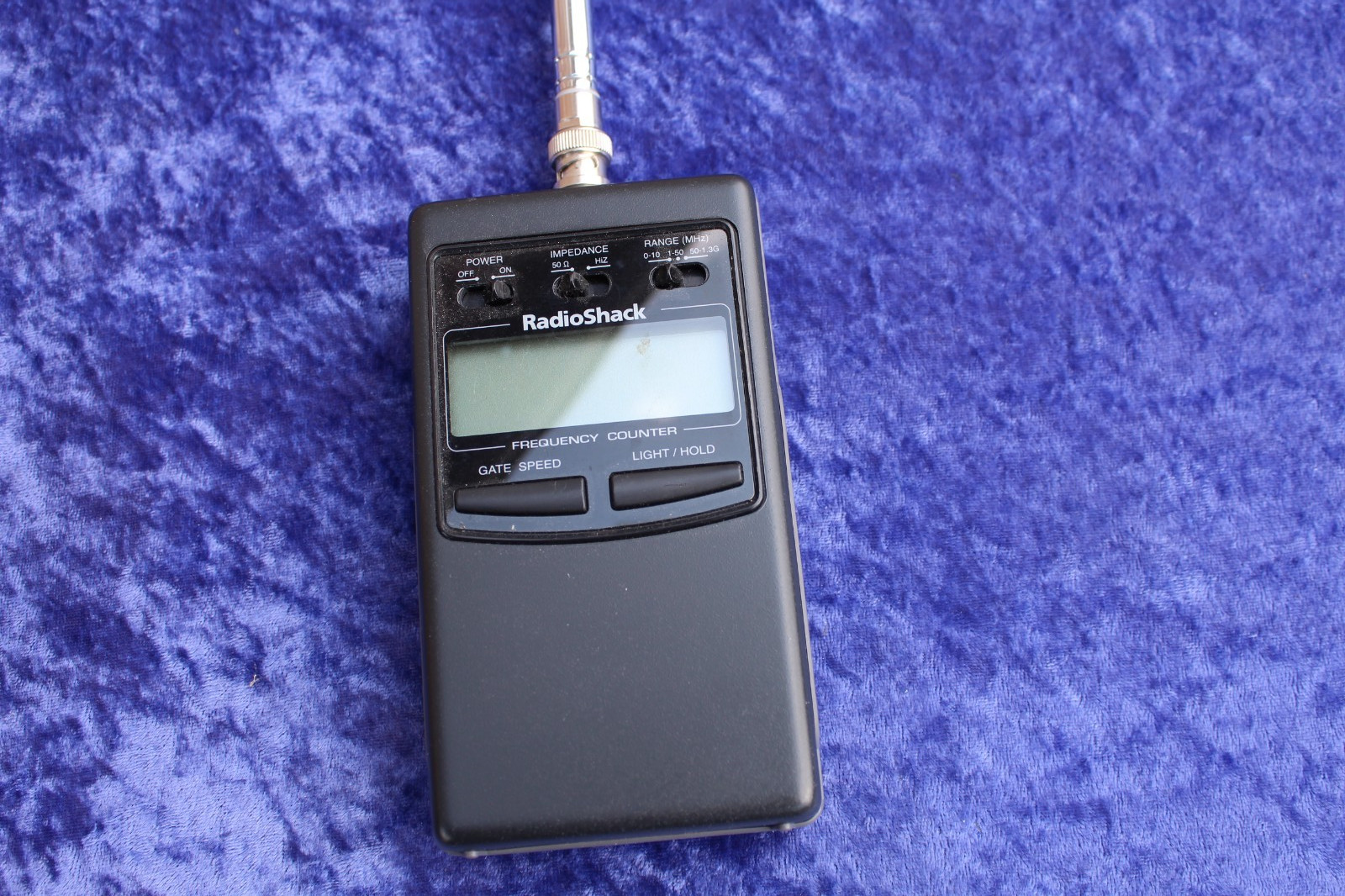 RADIO SHACK 22-306 LCD RF FREQUENCY COUNTER TESTED ALL WORKING
