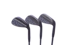 Titleist Vokey SM8 Jet Black 50*, 56*, 60* Wedge Set RH Extra Stiff Flex 112g