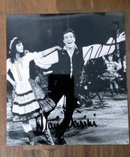 Marie Versini & Götz George  - Signiertes Pressefoto