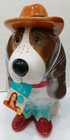 The Pioneer Woman Cookie Jar w/ Lid Cowboy Boots & Hat Charlie Basset Hound 12” — photo 4