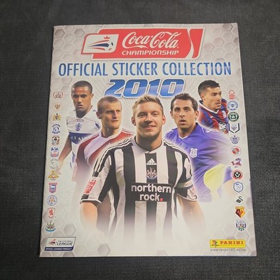 RARE Mint Panini 2010 Championship Football Sticker Album 100% Complete Full 