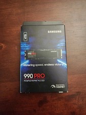 Samsung 990 Pro 4TB Internal SSD PCle 4.0 M.2 NVMe - New Sealed