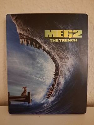 The Meg 2 - Steelbook 4K UHD + Blu Ray - Jason Statham - ''Monster Kracher''