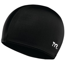 TYR Lycra Swim Cap, Black