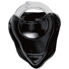 Safariland Model 090 Open Top Handcuff Case Black Plain Finish - 090-1-16