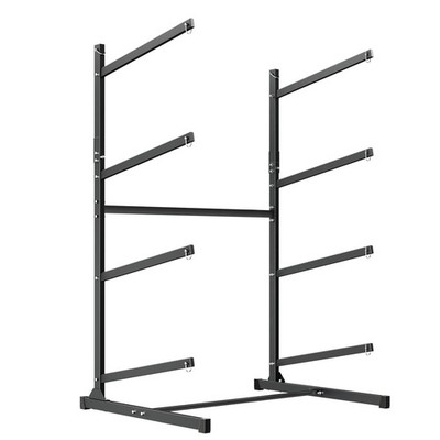 Uimoso Freestanding Kayak Storage Rack for 4 Kayaks,220lbs Capacity, Outdoor Use