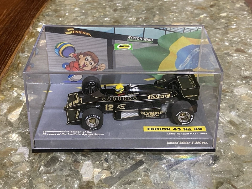 Minichamps 1/43 Lotus Renault 97T – Sadhna Senna – 15TH Anniversary 540431501 - Image 2 of 2