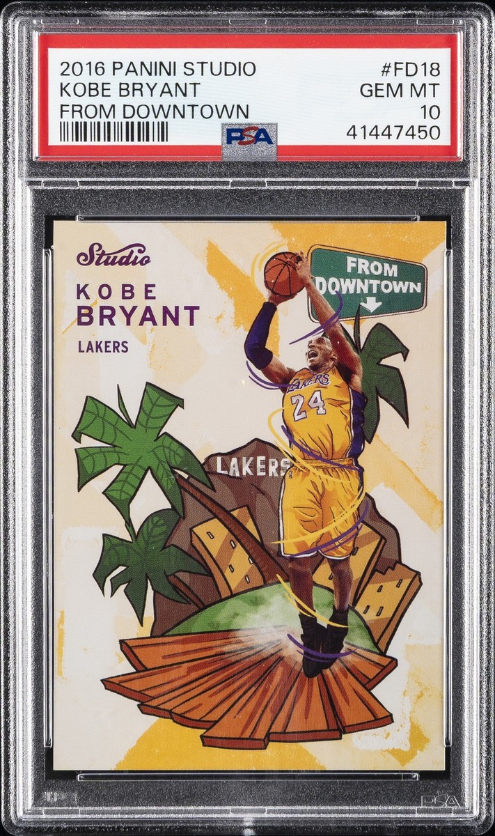 2016-17 Panini Studio - From Downtown Kobe Bryant #FD18 for sale