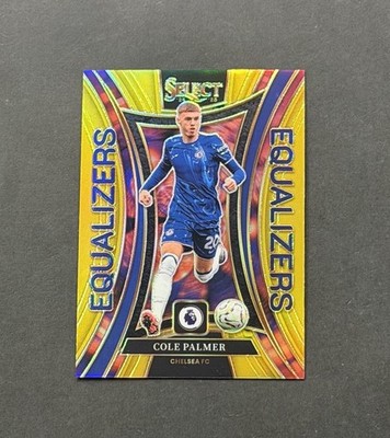 2024-25 Panini Select EPL #11 Cole Palmer Equalizers Gold Prizm /10