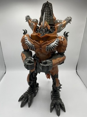 Transformers Stomp and Chomp Grimlock T-Rex Dinosaurier 50cm Funktionstüchtig