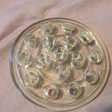Glass Floral Frog Flower Arranger Floral Arrangement Holder for Flower Display