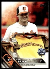 2016 Topps Update #US101 Brad Brach Baltimore Orioles Baseball ASG